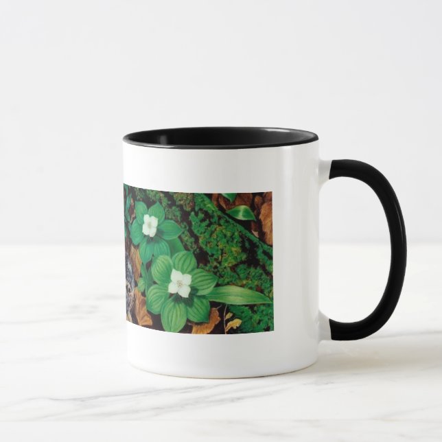 Forest Floor/Baby Rabbit mug (Right)