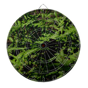 Forest Floor Ferns Dartboard