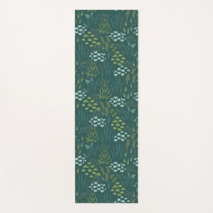 Forest Floral Yoga Mat