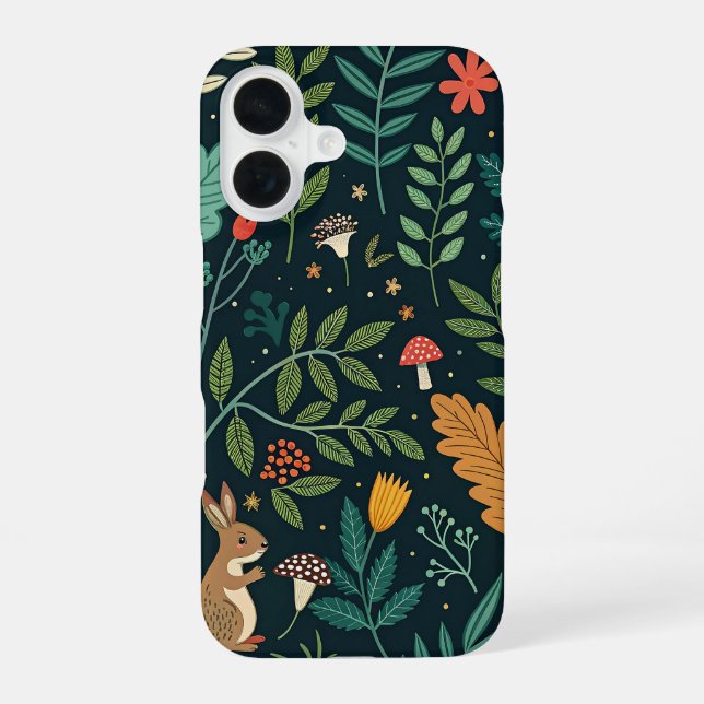 FOREST FOLIAGE iPhone 16 CASE (Back)