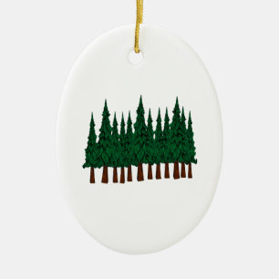 FOREST FOUNDERS CERAMIC TREE DECORATION