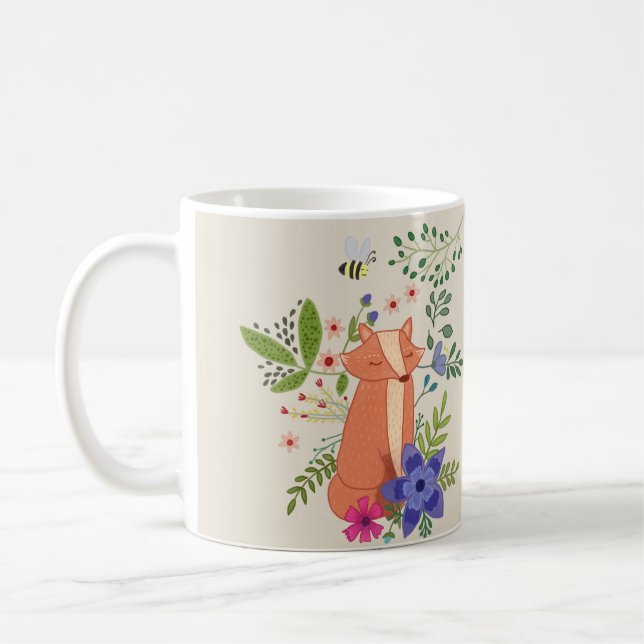 forest fox coffee mug (Left)