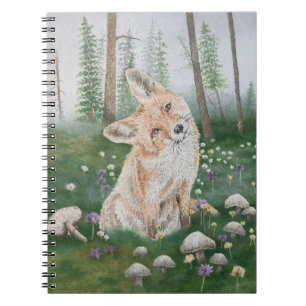 Forest Fox Notebook