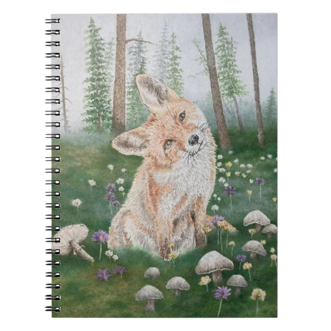 Forest Fox Notebook (Front)
