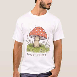 Forest Friend Mushroom T-Shirt
