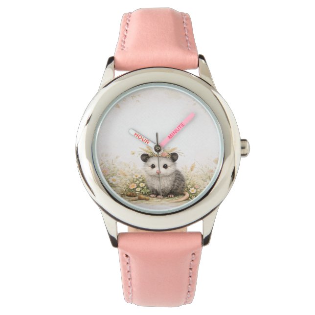 Forest friend woodland opossum  watch (Front)