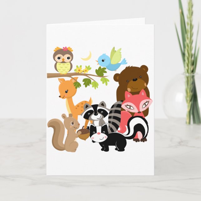 Forest Friends Card (Front)