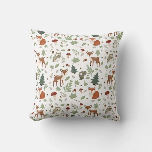 Forest Friends Cushion (Front)