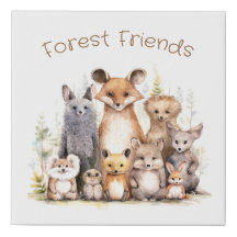 Forest Friends | Cute Animals | Nursery & Kids