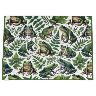 Forest Frogs Mug Large Gift Bag