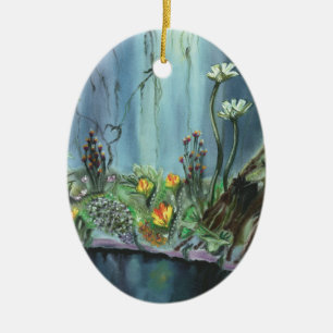 Forest Garden Ceramic Ornament