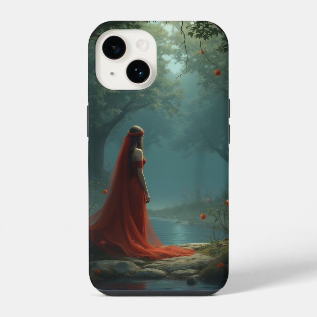 forest goddess iPhone case (Back)