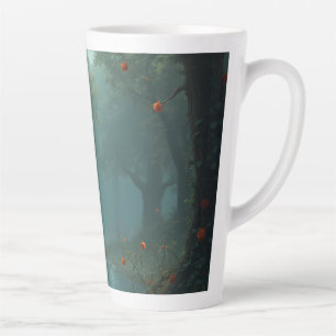 forest goddess latte mug