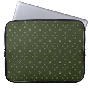 Forest   Golden Zinnia Sun Laptop Sleeve