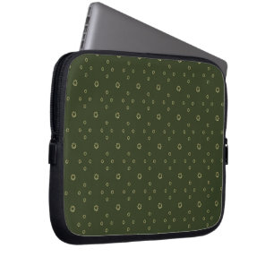 Forest Golden Zinnia Sun Laptop Sleeve