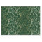 Forest Green and Gold Ivy Leaf Floral Pattern
