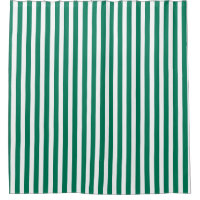 Forest green and white candy stripes