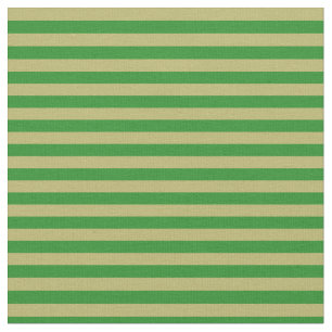 Forest Green & Dark Khaki Coloured Pattern Fabric
