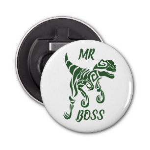 Forest Green Hunter Raptor  Bottle Opener