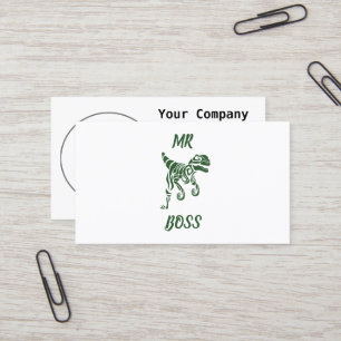 Forest Green Hunter Raptor Business Card