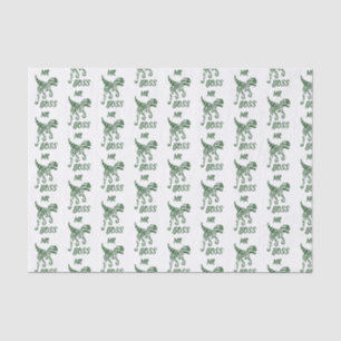 Forest Green Hunter Raptor Tissue Paper