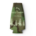 Forest green hunters camouflage and wildlife print