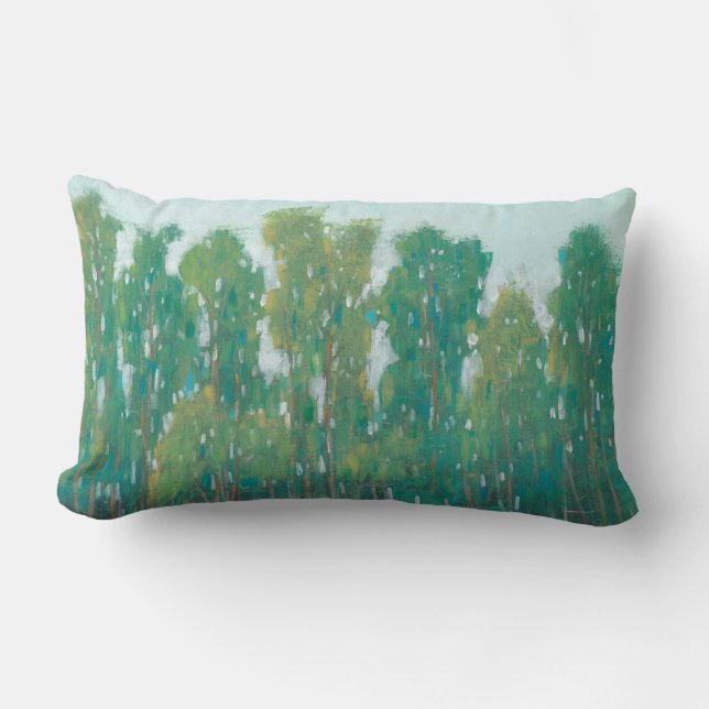 Forest Green II Lumbar Cushion (Front)