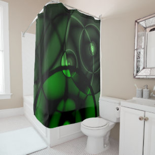 Forest Green Shower Curtain