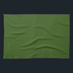 Forest Green Solid Colour Create Your Own Blank Tea Towel<br><div class="desc">Create Your Own Custom Upload Add Your Monogram Initial Photo or Logo Text Name Elegant Modern Cute Kitchen & Dining / Table & Kitchen Linens/ Blank Template Forest Green Solid Colour Kitchen Towel.</div>