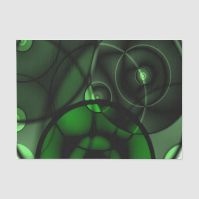 Forest Green Tissue Paper (Front)