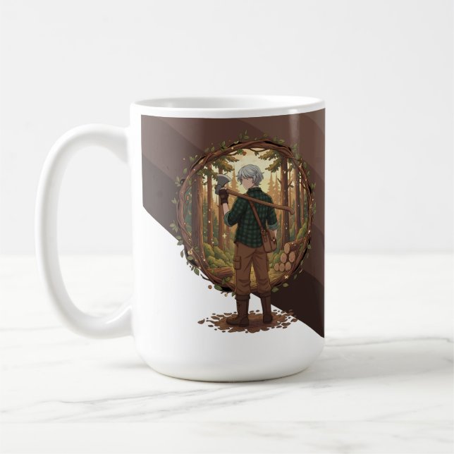 Forest Guardian Anime Coffee Mug (Left)