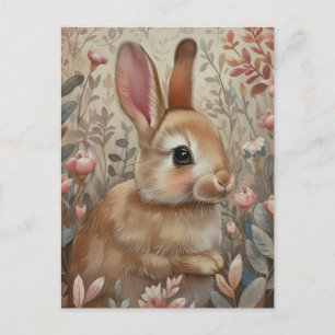 Forest Guardian - The Brown Rabbit Postcard