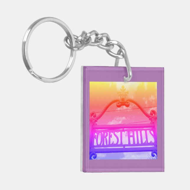 Forest Hills, Queens, NYC Key Ring (Front Left)