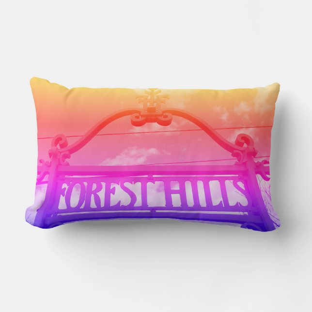 Forest Hills, Queens, NYC Lumbar Cushion (Front)