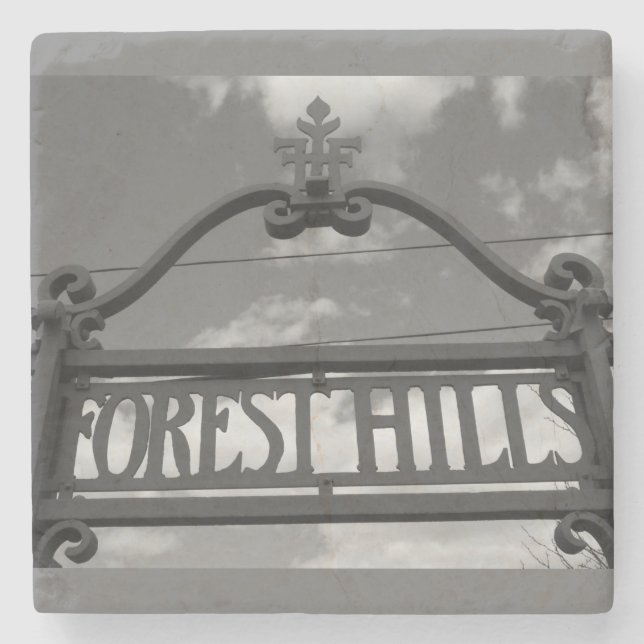 Forest Hills, Queens, NYC Stone Coaster (Front)