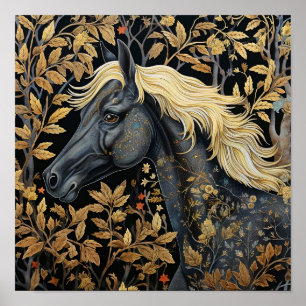 Forest Horse Poster