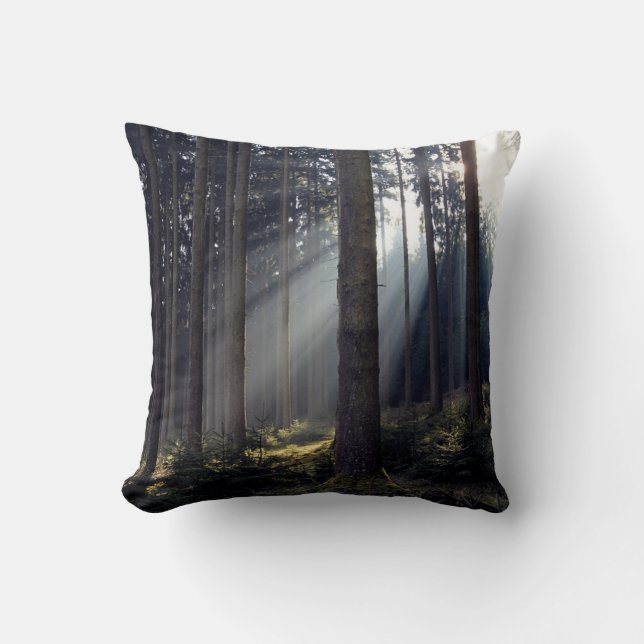 Forest in Bavaria Cushion (Front)