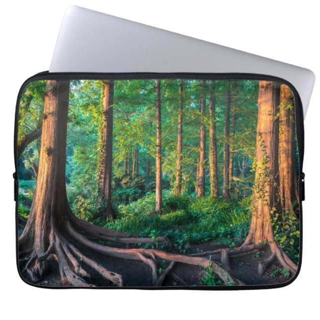 Forest in Summer Laptop Sleeve (Front)