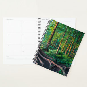 Forest in Summer Planner