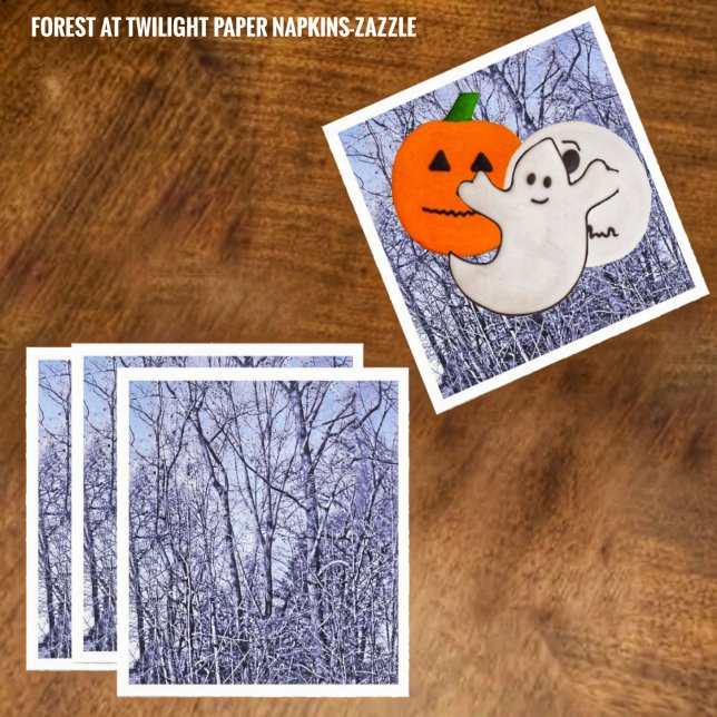 Forest In Twilight Napkin (Creator Uploaded)