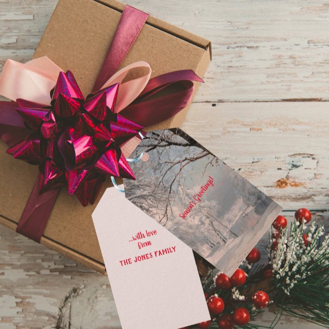 Forest In Winter  Gift Tags (Creator Uploaded)