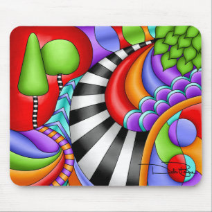 Forest Journey Mouse Pad