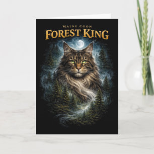 Forest King Holiday Card