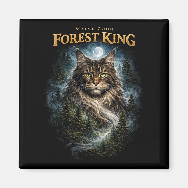 Forest King Magnet (Front)