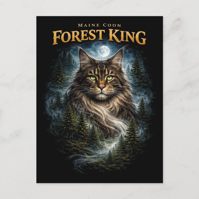 Forest King Postcard (Front)