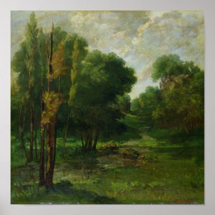 Forest Landscape, 1864 Poster