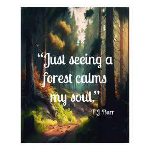 Forest Landscape Photo Print