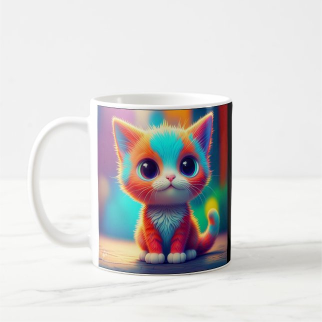 Forest Landscape with Forest Autumn Trees  Coffee Mug (Left)