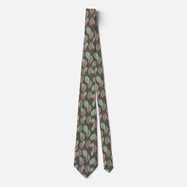 forest leaves tie (Front)