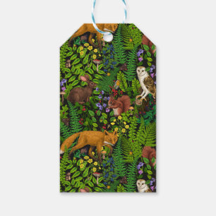 Forest life gift tags